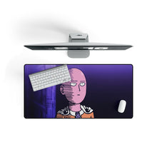 Load image into Gallery viewer, Anime One-Punch Man Mouse Pad (Desk Mat) On Desk
