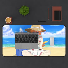 Load image into Gallery viewer, Monogatari (Series) Mouse Pad (Desk Mat) With Laptop
