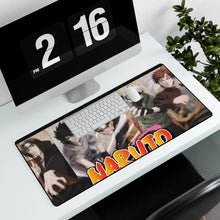 Load image into Gallery viewer, Itachi,Sasuke,Naruto,Kakashi and Gaara Mouse Pad (Desk Mat) With Laptop
