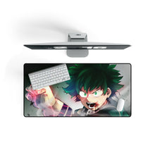 Load image into Gallery viewer, My Hero Academia Izuku Midoriya Mouse Pad (Desk Mat) On Desk
