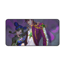 Load image into Gallery viewer, Jolyne Cujoh, Stone Ocean and Jotaro Kujo Mouse Pad (Desk Mat)
