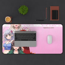 Load image into Gallery viewer, Amagi Brilliant Park Sylphy, Salama Mouse Pad (Desk Mat) With Laptop

