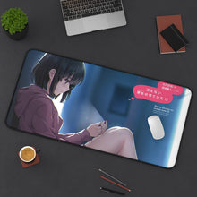 Load image into Gallery viewer, Saekano: How To Raise A Boring Girlfriend Mouse Pad (Desk Mat) On Desk
