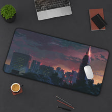 Load image into Gallery viewer, The Garden Of Words Mouse Pad (Desk Mat) On Desk
