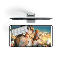 Load image into Gallery viewer, IDOLiSH7 Mouse Pad (Desk Mat) On Desk
