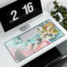 Load image into Gallery viewer, Fairy Tail Lucy Heartfilia Mouse Pad (Desk Mat) With Laptop
