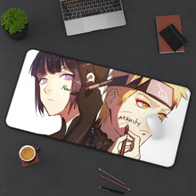 Load image into Gallery viewer, Hinata Hyuga Mouse Pad (Desk Mat) On Desk
