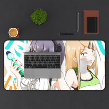 Load image into Gallery viewer, Dagashi Kashi Mouse Pad (Desk Mat) With Laptop
