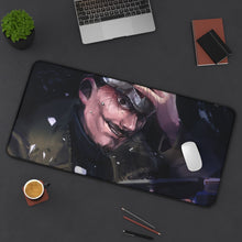 Load image into Gallery viewer, Tsurumi Chûi Mouse Pad (Desk Mat) On Desk
