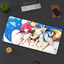 Load image into Gallery viewer, Magi: The Labyrinth Of Magic Japanese Desk Mat Mouse Pad (Desk Mat) On Desk
