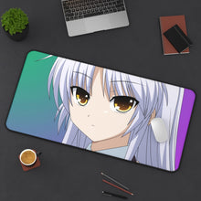 Load image into Gallery viewer, Angel Beats! Kanade Tachibana Mouse Pad (Desk Mat) On Desk
