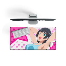 Load image into Gallery viewer, How Heavy Are the Dumbbells You Lift? Mouse Pad (Desk Mat) On Desk
