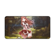 Load image into Gallery viewer, Spice and Wolf Holo Mouse Pad (Desk Mat)
