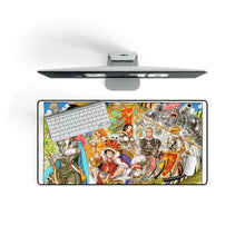Load image into Gallery viewer, Anime One Piece Mouse Pad (Desk Mat) On Desk
