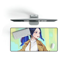 Load image into Gallery viewer, Ouro Kronii Mouse Pad (Desk Mat)
