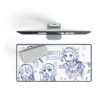 Load image into Gallery viewer, Kanna Kamui Mouse Pad (Desk Mat) On Desk
