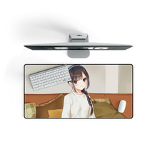Load image into Gallery viewer, Anime Girl Mouse Pad (Desk Mat) On Desk
