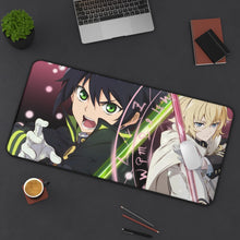 Load image into Gallery viewer, Seraph Of The End Mouse Pad (Desk Mat) On Desk
