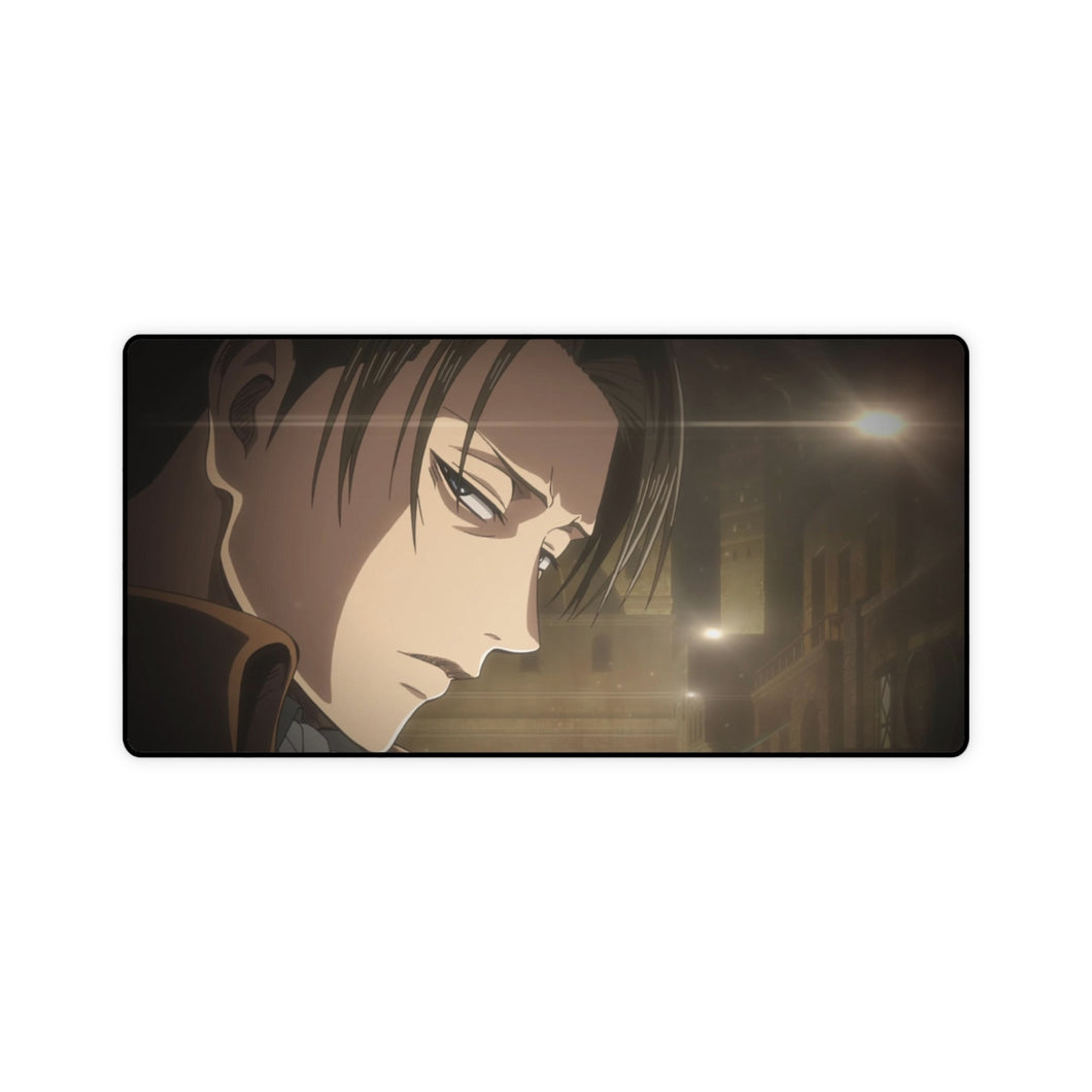 Levi Ackerman (Season 3 Intro Screenshot) Mouse Pad (Desk Mat)