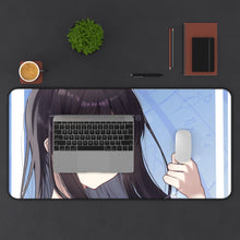 Load image into Gallery viewer, Lycoris Recoil Takina Inoue Mouse Pad (Desk Mat) With Laptop
