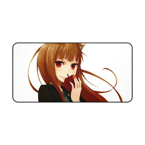 Spice And Wolf Mouse Pad (Desk Mat)