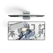Load image into Gallery viewer, Mirai Nikki Aru Akise Mouse Pad (Desk Mat) On Desk
