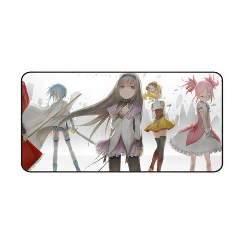 Puella Magi Madoka Magica Homura Akemi, Madoka Kaname, Sayaka Miki, Mami Tomoe Mouse Pad (Desk Mat)