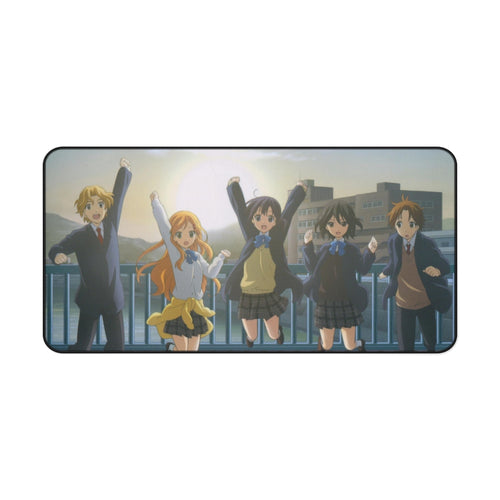 Kokoro Connect Himeko Inaba, Iori Nagase, Taichi Yaegashi, Yui Kiriyama, Yoshifumi Aoki Mouse Pad (Desk Mat)