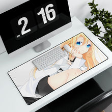 Load image into Gallery viewer, Angels Of Death Rachel Gardner Mouse Pad (Desk Mat) With Laptop
