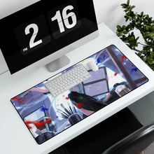 Load image into Gallery viewer, Explosion of Colors Mouse Pad (Desk Mat) With Laptop
