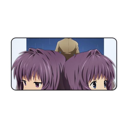 Clannad Tomoya Okazaki, Kyou Fujibayashi, Ryou Fujibayashi Mouse Pad (Desk Mat)