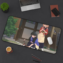 Load image into Gallery viewer, Lycoris Recoil Takina Inoue, Chisato Nishikigi Mouse Pad (Desk Mat) On Desk
