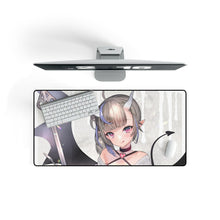 Load image into Gallery viewer, Anime Girl Mouse Pad (Desk Mat) On Desk
