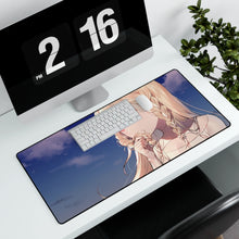 Load image into Gallery viewer, Maquia: When the Promised Flower Blooms Mouse Pad (Desk Mat) With Laptop
