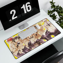 Load image into Gallery viewer, My Hero Academia Izuku Midoriya, Katsuki Bakugou, Tenya Iida Mouse Pad (Desk Mat) With Laptop
