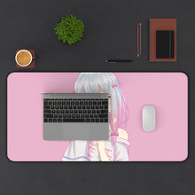 Load image into Gallery viewer, EroManga-Sensei Mouse Pad (Desk Mat) With Laptop
