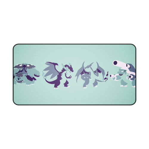 Gen I Starters Mega Evolutions Mouse Pad (Desk Mat)