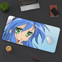 Load image into Gallery viewer, Konata ''Kona-chan'' Izumi Mouse Pad (Desk Mat) On Desk
