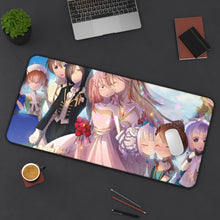 Load image into Gallery viewer, Miss Kobayashi&#39;s Dragon Maid Kanna Kamui, Elma, Fafnir, Kobayashi, Kobayashi San Chi No Maid Dragon Mouse Pad (Desk Mat) On Desk
