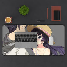 Load image into Gallery viewer, Ruri Gokō,Kyōsuke Kōsaka Mouse Pad (Desk Mat) With Laptop
