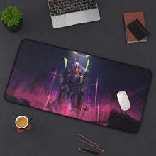 Load image into Gallery viewer, Neon Genesis Evangelion Mouse Pad (Desk Mat) On Desk
