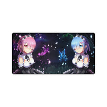 Load image into Gallery viewer, Ram, Rem, Re:Zero, Anime, Girls, Maid, Mouse Pad (Desk Mat)
