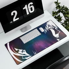 Load image into Gallery viewer, Bleach Ichigo Kurosaki, Rukia Kuchiki Mouse Pad (Desk Mat) With Laptop
