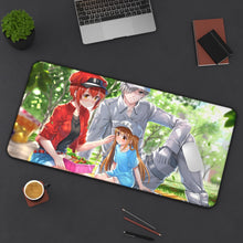 Load image into Gallery viewer, Cells At Work! Mouse Pad (Desk Mat) On Desk
