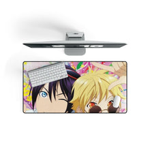 Load image into Gallery viewer, Noragami Yato, Yukine, Noragami Mouse Pad (Desk Mat) On Desk
