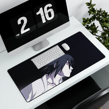 Load image into Gallery viewer, Sasuke Uchiha Mouse Pad (Desk Mat) With Laptop
