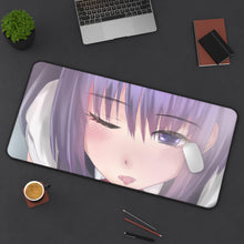 Load image into Gallery viewer, Kuzu No Honkai Hanabi Yasuraoka Mouse Pad (Desk Mat) On Desk
