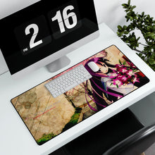Load image into Gallery viewer, Hanbun no Tsuki ga Noboru Sora Mouse Pad (Desk Mat) With Laptop

