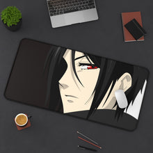 Load image into Gallery viewer, Sebastian Michaelis 8k Mouse Pad (Desk Mat) On Desk
