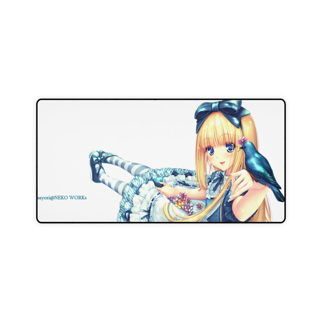 Anime Alice In Wonderland Mouse Pad (Desk Mat)